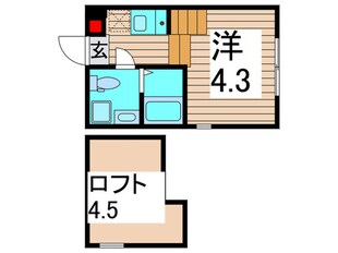 ハーモニーテラス中川Ⅱの物件間取画像